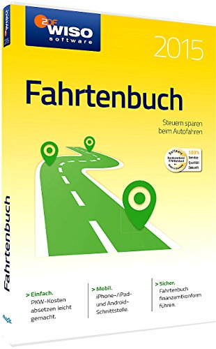 WISO Fahrtenbuch 2015: Steuern sparen beim Autofahren. Für Windows XP (ab SP3), Windows Vista, Windows 7, Windows 8 und 8.1 (WISO Software)