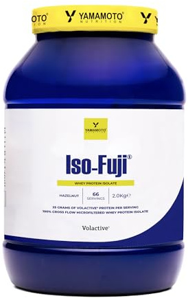 Yamamoto Nutrition Iso-FUJI proteine del siero isolate gusto Nocciola 2000 grammi