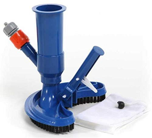 Tamar Aspiradora Limpiafondos Ventury, Limpieza Manual por succión efectiva y Profunda, Accesorio para el Cuidado y Mantenimiento de la Piscina, Eliminación de residuos y partículas.