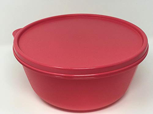 Tupperware Hitparade 1500ml 1500 ml 1,5 Liter XL Dose mit Deckel auslaufsicher Schüssel mit Deckel Clarissa Panorama (Beere)