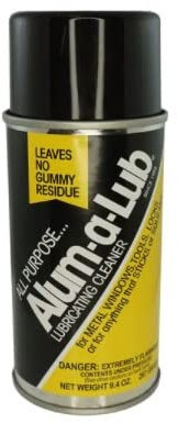 WRS Alum-A-Lub 3 in 1 Lubricating Cleaner, Garage Door Lubricant Spray
