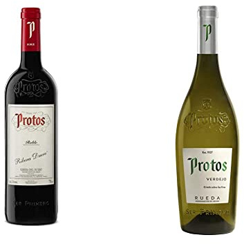 Protos Roble Vino Tinto D.O. Ribera del Duero, 750ml + Vino Blanco Verdejo, D.O. Rueda 75cl