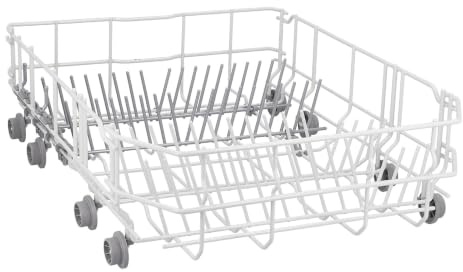 LPPP Geschirrkorb Unterkorb 45 cm kompatibel mit Bosch 00773588 | Korb für Siemens Neff Constructa Balay Gaggenau, Geschirrspüler, inkl. 8 Korbrollen, 517 × 380 mm, grau, ersetzt 00686602