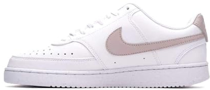 Nike Low Top Schuhe W Court Vision Lo Nn, White/Platinum Violet, DH3158-109, 42 EU (10 US)