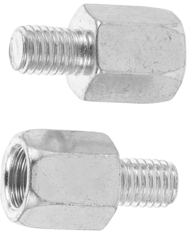 OSOLADY 2stücke Motorrad Spiegel Mount Adapter Rückspiegel Reverse Adapter Für Motorradspiegelmontage Höhenverstellschraube Für Rückspiegel Umrüstschrauben Für Motorradzubehör