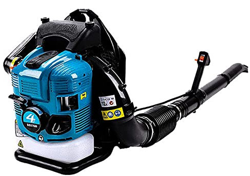 OZBME Souffleurs Souffleurs de Feuilles à Essence à Quatre Temps, aspirateur de Jardin de souffleuse à Neige à Barre Horizontale Haute Puissance à Dos de 75,6 CC pour Le dépoussiérage