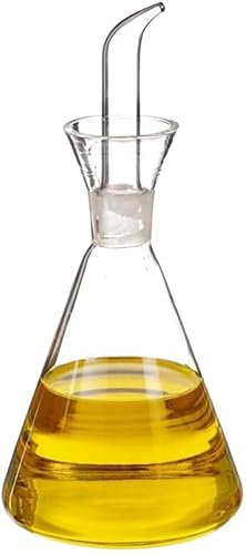 CUPERINOX Huilier en verre anti-goutte pour huile d'olive, 1000 ml, Bouteille huile, Bouteille en Verre pour Huile d'olive et Vinaigre