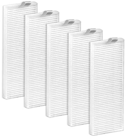(5 Piezas) Filtros Hepa De Repuesto M210 Compatibles Con Robots Aspiradores Lefant M210B, M213S, M210S, M210, M213, Okp Life K2, K3, K3A, K4 y K5. Kit De Filtros, Piezas De Repuesto y Accesorios