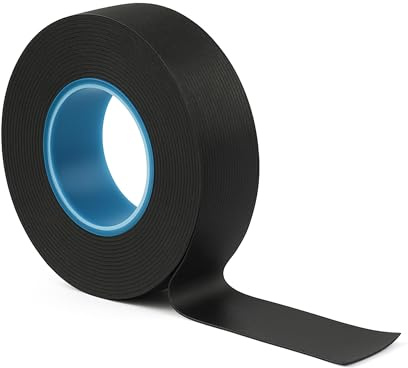 Tek Automotive Self Amalgamating Tape – Waterproof Self Fusing Silicone Tape for Leak Repair, Pipes & Hoses – Electrical Insulation, Heat Resistant, 19mm x 5m Black