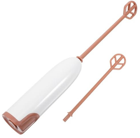 TOYANDONA Mini Sbattitore Elettrico Portatile con Manico Allungato Mixer Manuale per Latte in Polvere e Bevande Strumento Versatile per Cucina e Pappe Svezzamento Facile da