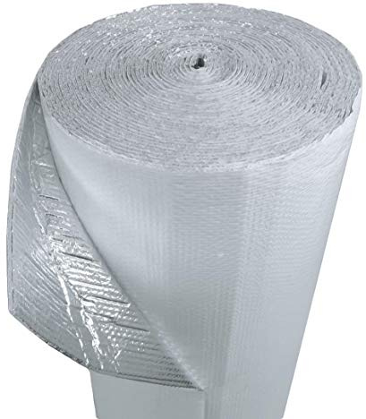 US Energy Products 24 x 10' White Double Bubble Reflective Foil Insulation Thermal Barrier R8