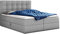 Boxspringbett Best mit 2 Bettkästen, Doppelbett mit Bonell-Matratze und Topper, Polsterbett, Bett, Bettgestell, Stilvoll, Schlafzimmer (Grau (Inari 91), 180 x 200 cm)