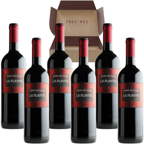 Vino Tinto La Planta - Pack 6 Botellas de Vino Tinto 75 cl Bodgas Arzuaga - Envío 24H - Ribera del Duero - Mejor Selección ENOVINOS