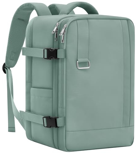 WOUIYO for Ryanair Cabin Bags 40x30x20 Underseat Cabin Bag, Carry On Travel Backpack Rucksack Cabin Size, 30L Anti-Theft Hand Luggage Bag for Ryanair Backpack Flight Bag for Women Men