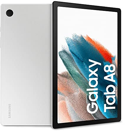 Samsung Galaxy Tab A8 Tablet Android 10.5 Pollici Wi-Fi RAM 4 GB 64 GB Tablet Android 11 Silver [Versione italiana] 2022