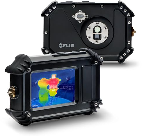 Flir Cx5 Värmekamera för Farlig Zon, WiFi, 160x120 | Hazloc-certifierad, -20 till 400°C, MSX, Ignite-moln, 19 200 pixlar, batteri, rem, USB, fodral