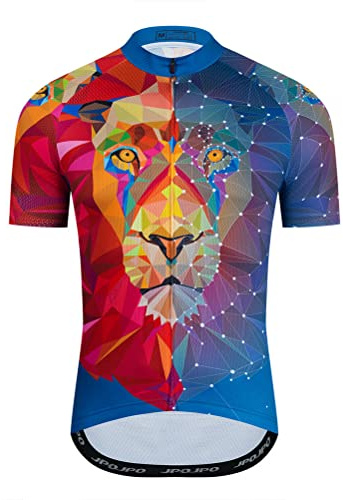 YOUALSO Langarm-Radtrikot für Herren, reflektierend, für BMX, MTB, atmungsaktiv und bequem, S-3XL
