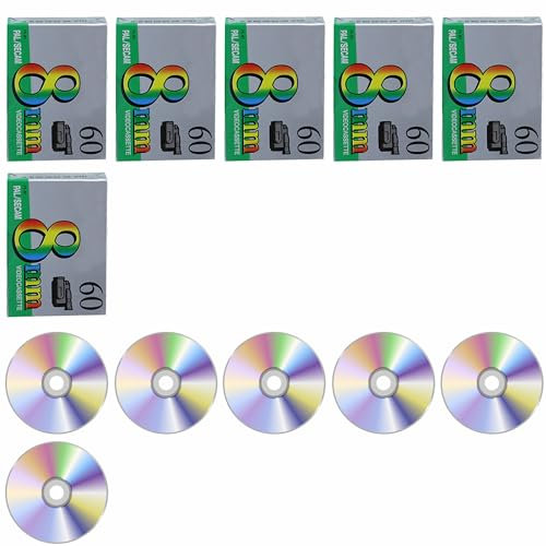 Übertragung von Videokassetten Hi8 oder 8 mm auf Pendrive oder DVD (6 Videokassetten auf DVD)