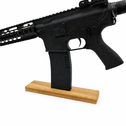 Generisch Ständer für Airsoft Modelle M4 M16 AR15 kompatibel Halter Softair Holz
