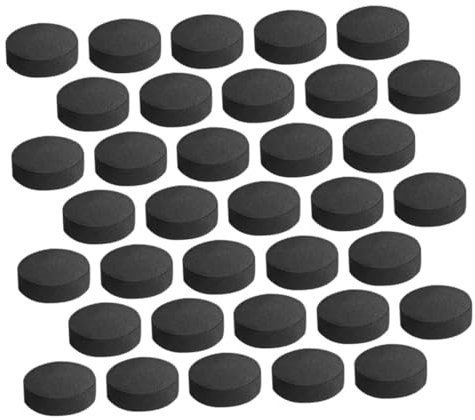 iplusmile Carbón Vegetal para Chimenea y Parrilla para Uso Doméstico y Camping, Pastillas De 40mm Bolsa De 70 Unidades, Carbón Ecológico Sin Humo, Fácil Encendido y Cultivo De Fuego Exterior