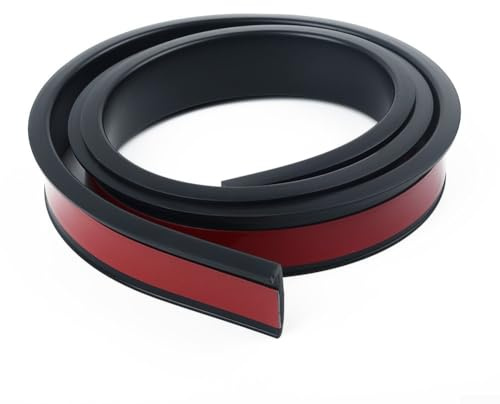 Tira de protección flexible para arco de rueda de coche, 150 cm, de goma, protege contra el barro y la suciedad, adecuada para la mayoría de coches y SUV