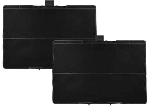 vhbw 2x Filtres à charbon actif compatible avec Siemens LC97BHP50/01 | LC97BHP50/02, LC97BHP50/03, LC97BHP50 hotte aspirante - 31,5 x 21,5 x 2,3 cm