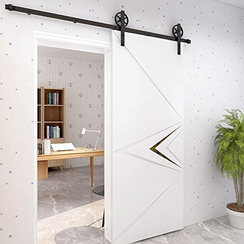 320cm/10.5FT Vintage Spoke Industrial Rad Schiebetür Barn Holz Innen Tür Schiebetürbeschlag Set Schiebetürsystem/sliding barn door hardware
