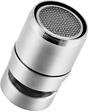 MroMax 2 Stück 20 mm Wasserhahn-Luftsprudler Universal-Buchse Wasserhahn Luftsprudler Düse Ersatzteil für Badezimmer WC Küche Spüle Wasserhahn Bidet Wasserhahn
