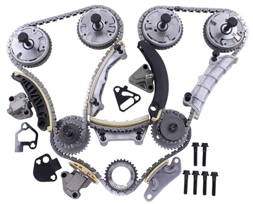MOTOKU Timing Chain kit with VVT Cam for Chevrolet Camaro Captiva Sport Colorado Equinox Impala Malibu Traverse GMC Acadia Canyon Terrain Cadillac ATS CT4 CTS SRX STS XTS 3.6 3.0