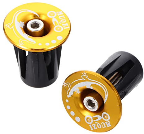 GAROZATION Mountainbike-lenkerstecker Aus Aluminiumlegierung Lenkerenden Für Fahrräder Ersatz-lenkerendstopfen Für Rennradlenker Einfache Installation Und Demontage