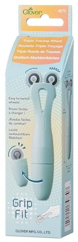 Clover Grip Fit Dreifach-Rad, Blau