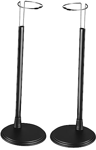 Garneck Puppenständer 45 cm - Verstellbarer Puppenhalter Für Große Puppen Und Actionfiguren - Stabiler Ständer in Schwarz Ideal Für Sammler Und Heimdekoration