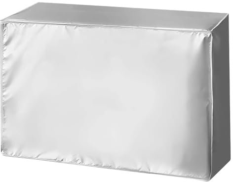 Funda para Aire Acondicionado Exterior Protector, 86 x 32 x 56 cm, Cubierta Impermeable, Resistente al Polvo y a los Rayos UV, Protección Duradera Contra el Sol y la Intemperie