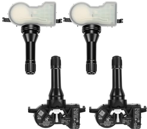 4 Stück Reifendrucksensor Re nault Kadjar/Me gane 4, 407004CB0B, Kompatibel mit Espace V Kadjar Megane IV Grandtour Scenic IV Talisman, 407004CB0A 407004CB0B