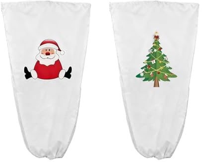 Constant Christmas Lot de 2 protections imperméables pour plantes d'extérieur pour buissons, arbres, plantes d'hiver, plan de Noël