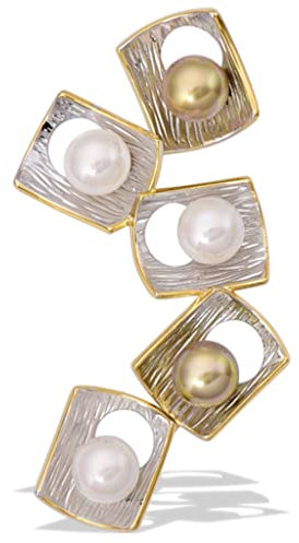 C SS CC Broschen Geometrische Brosche Einfache und modische Frauenjacke Cardigan Pin Schnalle Pearl All-Match Temperament Anzug Metall Corsage Anstecknadeln Für Damen