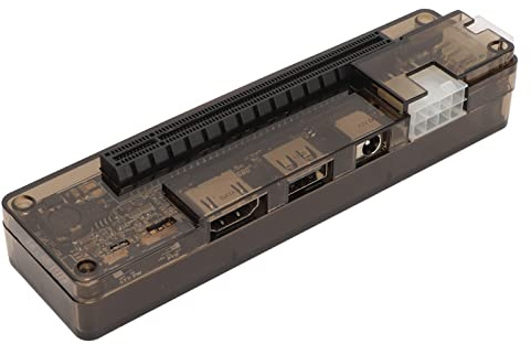 Laptop Externes Unabhängiges Grafikkarten Dock, EXP GDC Notebook PCI E Grafikerweiterung Expresscard, 6 poliger + 8 poliger Stromanschluss, HDMI Anschluss, für Linux