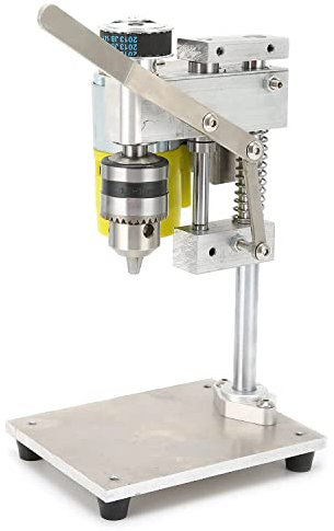 YHUEGH Electric Drill Press Stand Benchtop Drill Press Tabletop Drilling Machine Portable Workbench Kit Metal Drilling Repair Tool Expanding Drilling Machine DIY Furniture Tool