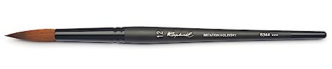 Raphael Stradivarius Pinceau aquarelle synthétique Kolinsky Noir