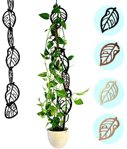 Rankhilfe für Kletterpflanzen erweiterbar - Kletterhilfe - Monstera - Efeutute - Philodendron (Natur, 4, Millimeter, 270, Zentimeter, 270, Zentimeter, 270.00, Zentimeter, 12, Zentimeter)