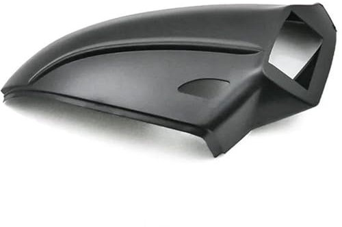 ZSHYTWE Spiegelabdeckungen Untere Abdeckung des Autoseitenspiegels Für VW Für Golf 7 MK7 7.5 Für GTI Unterer Rückspiegelhalter Ersetzen Kfz-Zubehör Auto Spiegelkappen(R with Hole)