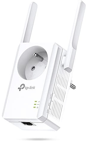 TP-Link TL-WA865RE Émetteur et récepteur réseau Blanc 300 Mbit/s 10/100Base-T (X), IEEE 802.11b, IEEE 802.11g, IEEE 802.11N, 802.11b, 802.11g, 802.11N (Reconditionné)