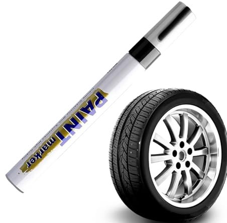 Shaersu Juego de 5 rotuladores para reparación de arañazos y marcas de coche, resistentes a la intemperie, para pulir y preparar pintura de vehículos con aplicación exterior en caso de daños en