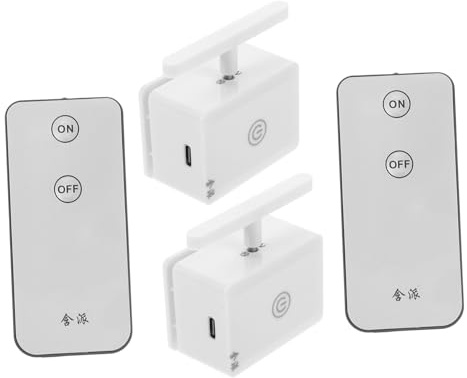 SHINEOFI 2juegos Pulsador De Botón Inalámbrico Interruptor Inteligente Para Casa y Oficina Fácil De Instalar