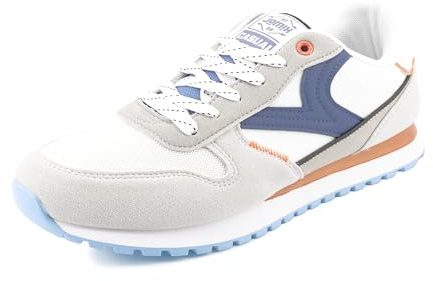 JOMIX Sneakers Uomo Scarpe Sportive Retro Running per Camminata Corsa Lavoro Scarpe Casual Traspiranti Leggere in Mesh