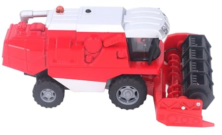 EMUKOEP Jouet de Moissonneuse de Ferme Réaliste avec Effets Sonores et Lumineux pour Enfants alimenté par Batterie 12,5 X 22 Cm