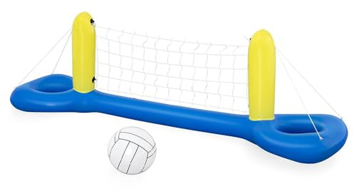 Bestway 6942138900637 Volley Ball, Blau, Rot, Weiß, 244 x 59 x 76 cm