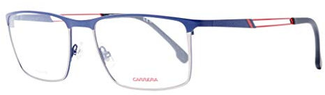 Carrera Brille (8831 PJP) Titan blau matt - rot matt