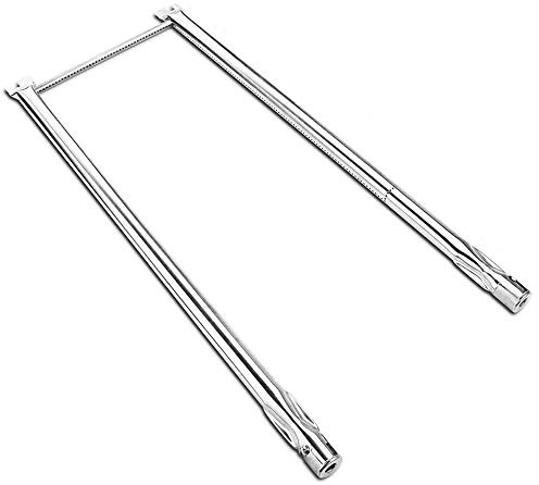 LOKHING Ersatzbrenner Gasgrill für Weber Spirit 200 Series, E200, E210, Spirit S200, S210, Spirit 500 Edelstahl Zubehör Brenner 68,6 cm 7507 Grill Modelle (Mit Seitentasten)