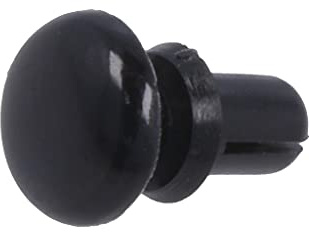 10X 8G4013.0X3.0B Rivet polyamide Long.de rivet: 4,5mm Couleur: noir UL94HB DREM